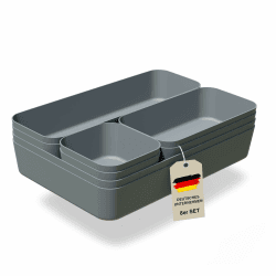 🌟  Schubladen Organizer Set für jeden Bedarf | Praktische Schreibtisch Sortierboxen 🌟