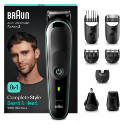 🧔🏻‍♂️ Braun All-In-One Bartpflege Bodygroomer Set, 8-in-1 Barttrimmer / Bartschneider 🧴🌿