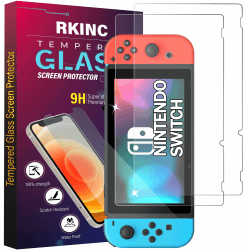 RKINC 2 Stück Panzerglas Schutzglas für Nintendo Switch 🎮🔒