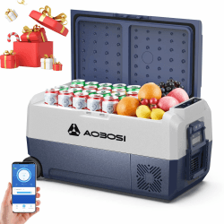 AAOBOSI Kompressor Kühlbox 36 L mit WiFi-APP-Steuerung 🚗❄️🏕️