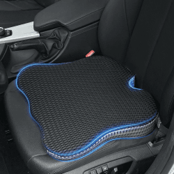 🚗 QUTOOL Autositzkissen - Memory Foam Sitzauflage (Schwarz) 🛋️