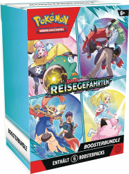 Pokémon-Sammelkartenspiel: Boosterbundle Karmesin & Purpur – Reisegefährten 🃏🔴