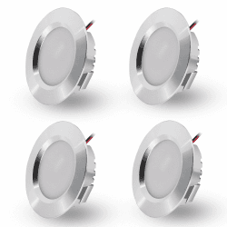 LED Einbaustrahler 230V 3W LED Spots Flach Einbauleuchten Einbauspots Deckenstrahler
