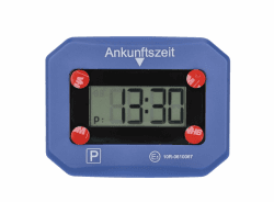 🚗 Cartrend Digitale Parkuhr fürs Auto - Elektronische Parkscheibe mit KBA-Zulassung