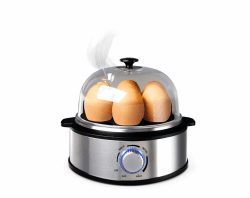 Linsar Eierkocher Edelstahl für 1 bis 7 Eier 🥚🍳 - Egg Cooker 420 W