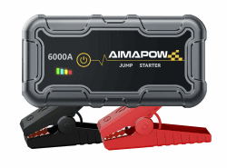 🚗⚡ AIMAPOW Starthilfe Powerbank 6000A 12V - Auto Starthilfe mit LED-Taschenlampe