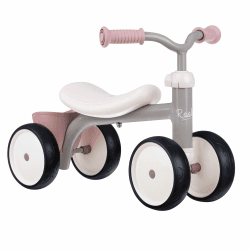 🌹 Smoby - Rookie Laufrad Rose 🌟 ideale Lauflernhilfe für Kinder ab 12 Monaten