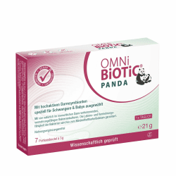 🐼 OMNi BiOTiC PANDA | 7 Portionen (21g) | 4 Bakterienstämme | 3 Mrd. Keime pro Tagesdosis 🌿