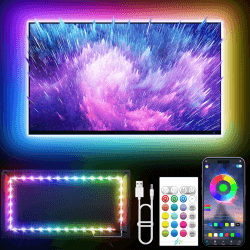 🌈 KANTUTOE LED TV Hintergrundbeleuchtung, 5m TV LED Streifen für 45-75 Zoll TV 📺