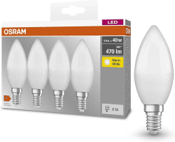 🌟 Super Deal: Osram LED Kerzenlampen, 4 Stück (1er Pack)