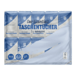 🌟 Mega-Angebot! Taschentücher 4-lagig, 300 Stück (30 Packungen mit 10) by Amazon