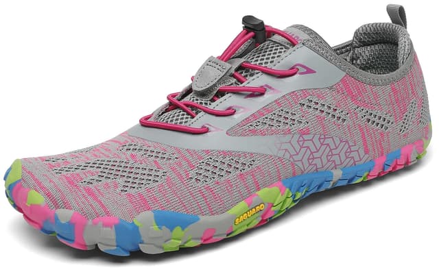 SAGUARO Unisex Barfußschuhe Leicht Atmungsaktiv Tragbar Traillaufschuhe 🏃‍♂️🌿