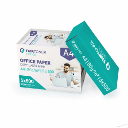 🖨️📄 Druckerpapier Standard Kopierpapier (5x 500) - 2.500 Blatt 80g A4 Office Paper weiß 📦
