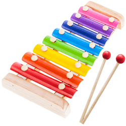 🎶 Retoo Kinder Xylophon & Glockenspiel Holzspielzeug 🌈 Musikinstrument für Kinder