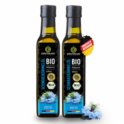 Angebot: Kräuterland Bio Schwarzkümmelöl 2x250ml (500ml) 🌿🌻