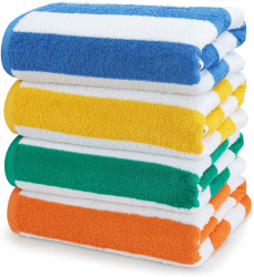 Angebot: Utopia Towels 4er-Pack Strandtücher 76x152 cm 🏖️🌈