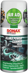 🚗 SONAX KlimaPowerCleaner AirAid symbiotisch Ocean-Fresh (100 ml) - Befreit von lästigen Gerüchen!