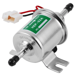 🚗🔧 Universal Kraftstoffpumpe Elektrisch 12V HEP-02A Benzinpumpe Dieselpumpe