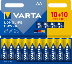 🔋⚡ Mega Deal: VARTA Batterien AA, 10+10 (20 Stück), Made in Germany 🇩🇪
