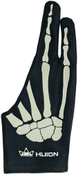 Huion Skeleton Handschuh für Grafik-Zeichentablett 🎨