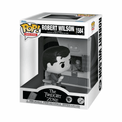 🌌👽🛸 Funko Pop! Deluxe TV: TZ 1959 – Mr. Robert Wilson - Twilight Zone 1959 - Vinyl-Sammelfigur 🎁