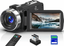 📹 64MP 8K Videokamera Camcorder mit WiFi und IR-Nachtsicht