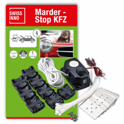 SWISSINNO Marderschreck Auto Hochspannung 12V 🚗🔧🐾🔋🌦️