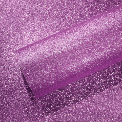 VEELIKE Glitzer Tapete Hellviolett Glitzerfolie Lila Möbelfolie Glitzer Tapeten Luxury