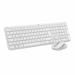 Logitech MK950 Signature Slim kabelloses Tastatur-Maus-Set in Weiß 🖱️🌟