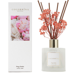 🌸 COCORRÍNA Raumduft Reed Diffuser 200ml - Pfingstrose Garten 🌿