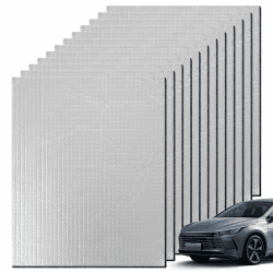 🚗 Dämmmatte Auto 12pcs Schallschutzmatte 40x25cm 🔊🔥