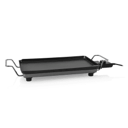 Princess Grillplatte Chef Superior Classic, 46 x 26 cm, 4 Personen, 2500 W, Aluminiumguss, 01.102240.01.005 Schwarz