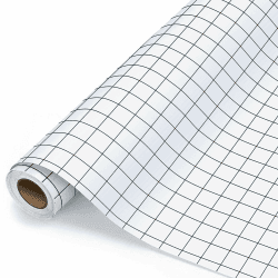 🎨 Transferfolie Plotter für Vinyl - 30.5 cm x 950 cm mit klarem Ausrichtungsgitter