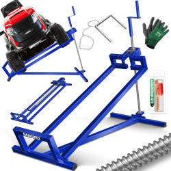 🌿 MASKO® XXL Rasentraktorheber 450 kg Hebevorrichtung 🚜