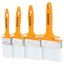Hinrichs Lasurpinsel Set - 4X Malerpinsel Set Profi 🖌️🎨
