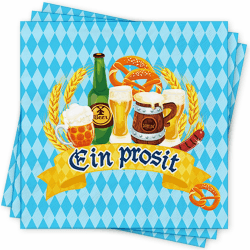 🎉 Hochwertige Oktoberfest Servietten | Bayrische Deko Accessoires 🍻