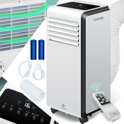 🌬️🌞 KESSER® Klimaanlage Mobiles Klimagerät 4in1 | Luftentfeuchter | Ventilator 9000 BTU/h
