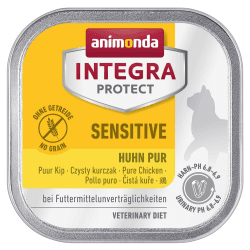 🐱🌟 Animonda INTEGRA PROTECT Katzenfutter nass Sensitive Huhn Pur (16 x 100g) 🌟🐱