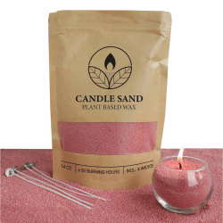 Kerzensand mit Duft und Docht Set 🕯️🌹