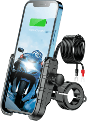 🏍️ KEWIG Motorrad-Handy-Halterung Ladegerät USB QC 3.0 36 W Schnellladeanschluss