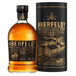 🥃 Aberfeldy 12 Jahre alter Highland Scotch Single Malt Whisky, 40% Vol., 700 ml 🎁