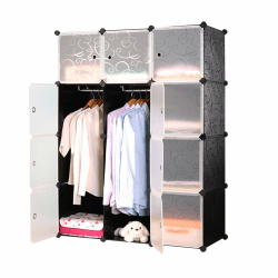 🌟 HENGMEI DIY Kleiderschrank Garderobenschrank 🌟