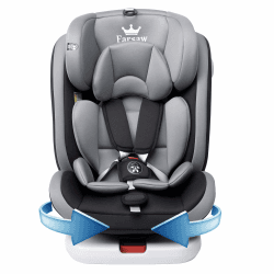 👶🚗 Baby Autositz Kindersitz 360°drehbar mit ISOFIX und Ruheposition
