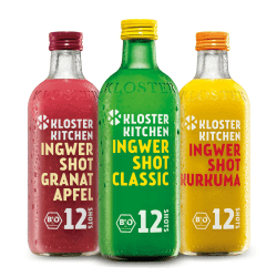 Angebot: 🌿 Kloster Kitchen Bio Ingwer Shot 3er Mix 12SHOTS 🥃