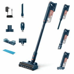 🌟 Philips 5000-Serie Kabelloser Staubsauger XC5142/01, Korallrot 🌟