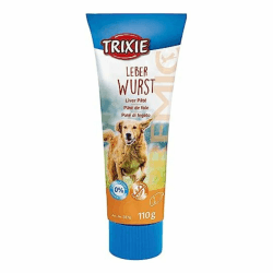 🐶 TRIXIE Hundeleckerli PREMIO Hunde-Leberwurst 110g - Premium Leckerlis für Hunde 🐾