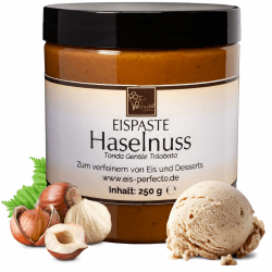 Haselnuss-Eispaste - 100% reine Tonda Gentile Trilobata 🍨🍰