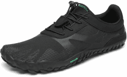 👟 SAGUARO Unisex Minimalistische Barfußschuhe Traillaufschuhe Atmungsaktiv Schnell Trocknend Badeschuhe 43 EU Tinte Schwarz