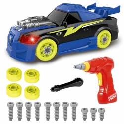 🚗 Pup Go Auseinander Nehmen Auto für Kinder 3+ Jahren - 26-teiliges Spielzeug 🛠️