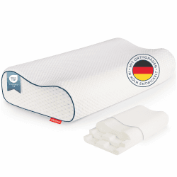 🌟 Blumtal Nackenstützkissen - Orthopädisches Memory Foam Kissen 🌟